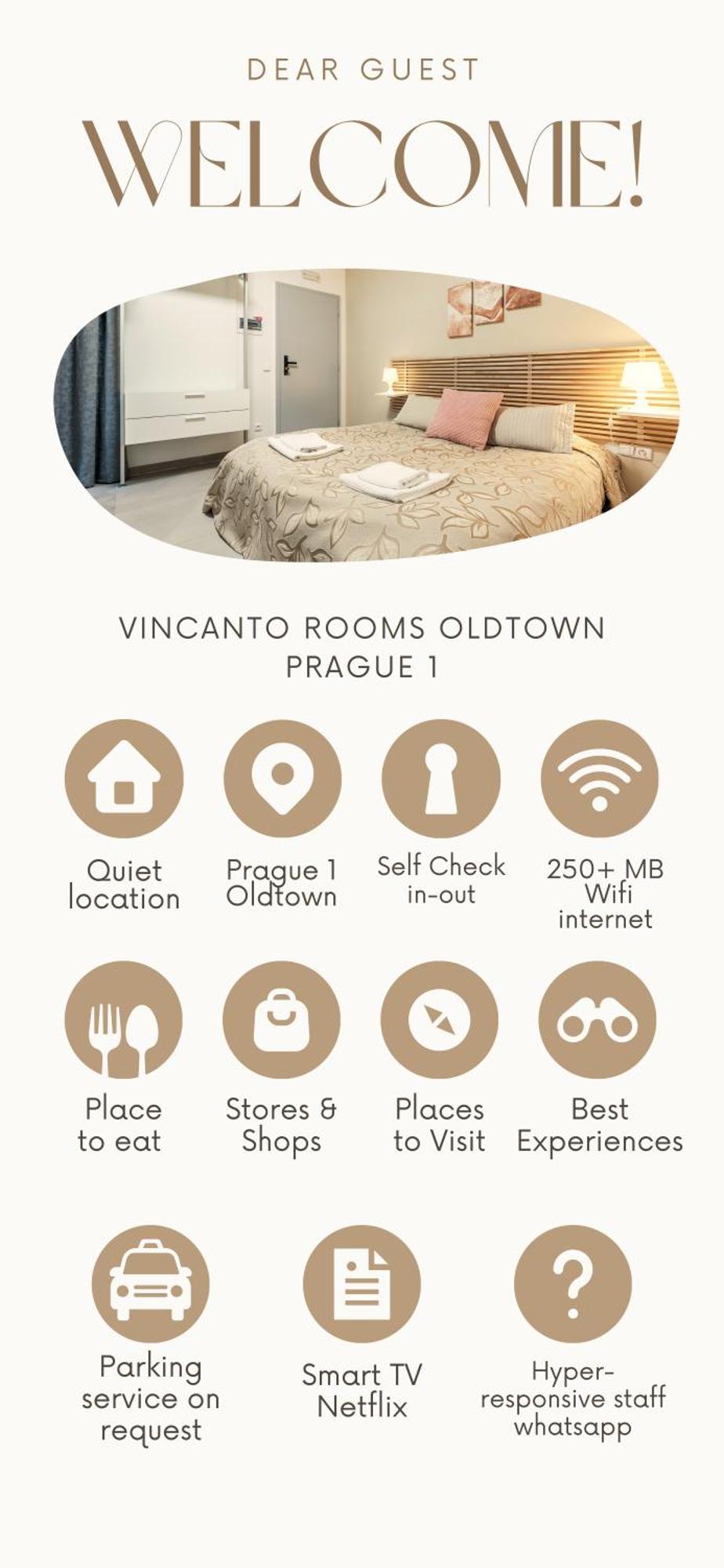 Vincanto Rooms Old Town Praga Exterior foto